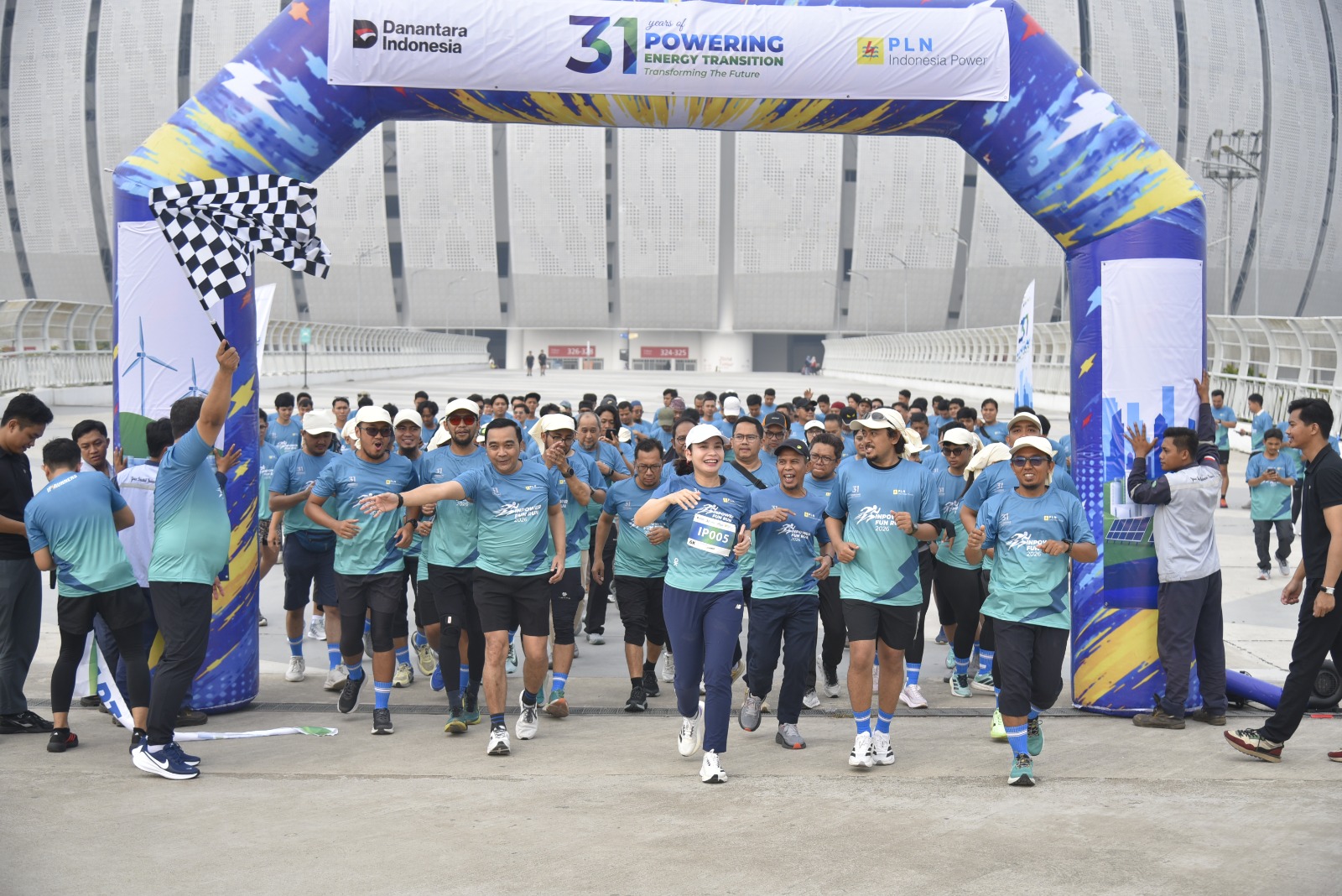 3.354 Peserta Bergerak Bersama, InPower Fun Run 2026 Kurangi 5,02 Ton Emisi